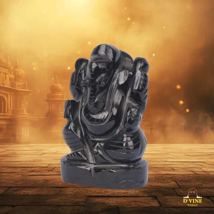 Natural Karungali Vinayagar Statue